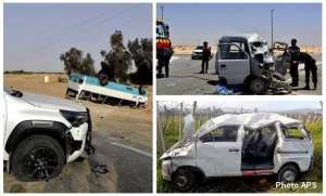 حوادث المرور: وفاة 35 شخصا وإصابة 1888 آخرين خلال أسبوع