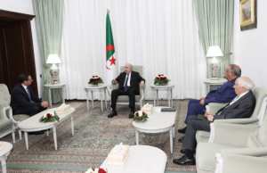 رئيس الجمهورية يستقبل سفير الجمهورية التونسية بالجزائر
