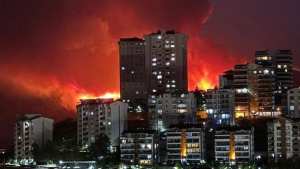 تركيا.. إجلاء آلاف السكان من بورصة بسبب حرائق الغابات