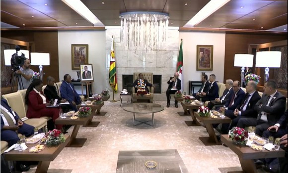 Algérie-Zimbabwe : rencontre de travail entre hommes d'affaires des deux  pays