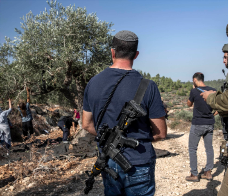 Les colons, l'autre armée d'occupation