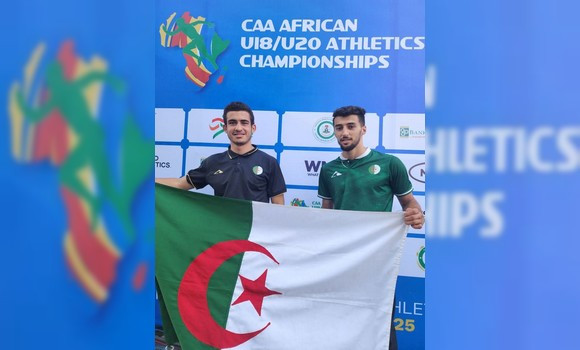 Athlétisme/Championnats d'Afrique U18 et U20: l'Algérie termine avec 21 médailles, dont 5 en or
