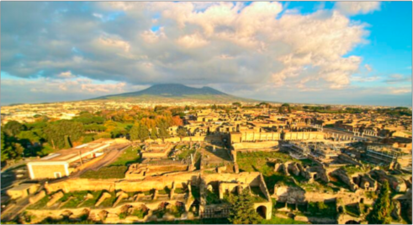 Que s'est-il passé le jour de l'éruption du Vésuve '