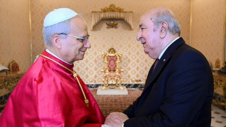رئيس الجمهورية يلتقي بابا الفاتيكان