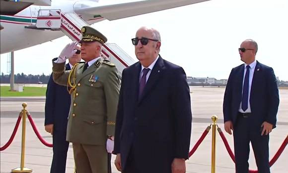 Le président de la République regagne Alger après une visite officielle en Italie