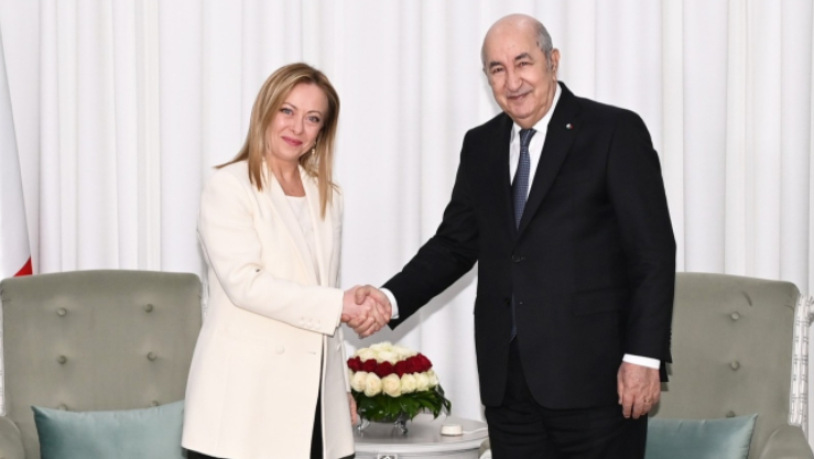 رئيس الجمهورية يشرف رفقة رئيسة الوزراء الإيطالية على مراسم التوقيع على اتفاقيات شراكة بين البلدين