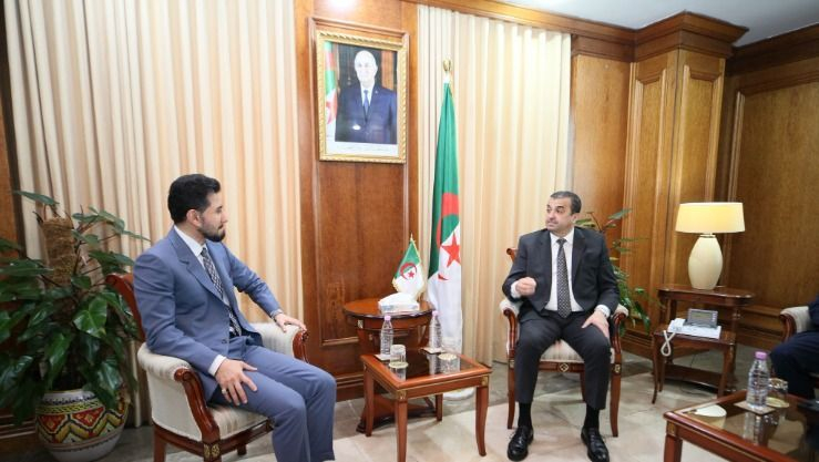 عرقاب يستقبل الرئيس المدير العام لشركة