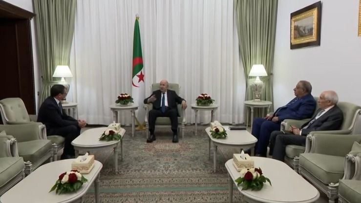 الرئيس تبون يستقبل السفير التونسي