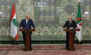 رئيس الجمهورية يؤكد حرصه على الدفع بالعلاقات الجزائرية - اللبنانية إلى شراكة حقيقية