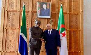 Attaf reçoit son homologue sud-africain