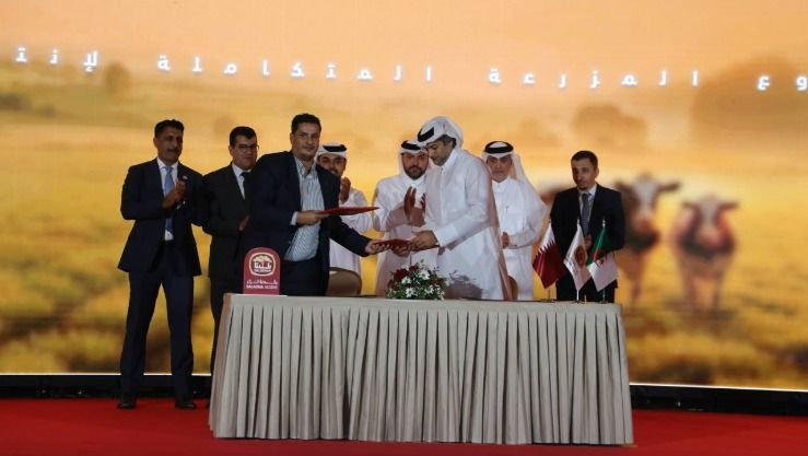 بلدنا توقع حزمة أولية لعقود تنفيذ مشروع استراتيجي لإنتاج الحليب المجفف في الجزائر بقيمة تفوق 500 مليون دولار