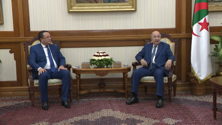 رئيس الجمهورية يستقبل الأمين العام للأرندي