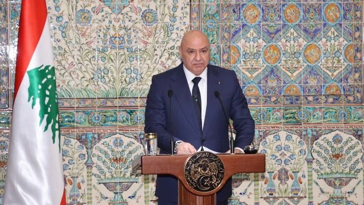 الرئيس اللبناني يزور كاتدرائية السيدة الإفريقية بالعاصمة