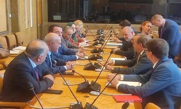 المؤتمر العالمي لرؤساء البرلمانات بجنيف : الوفد البرلماني الجزائري يجري لقاء عمل مع وفد الجمعية الفيدرالية للنمسا