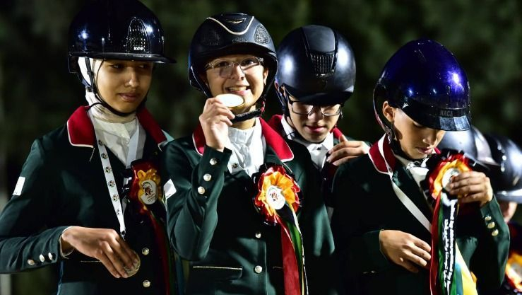 المنتخب الوطني المدرسي للفروسية ينهي الألعاب الإفريقية في الصدارة بـ4 ذهبيات