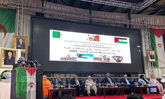 Boumerdès: coup d'envoi de la 13e édition de l'Université d'été des cadres du Front Polisario