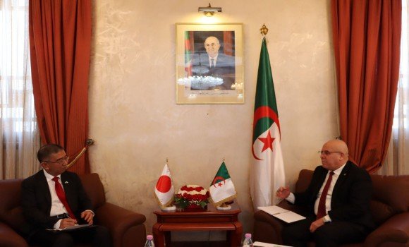 فلاحة: السيد شرفة يبحث مع سفير اليابان آفاق توسيع التعاون الثنائي