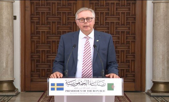 L'ambassadeur du Royaume de Suède en Algérie se félicite des 