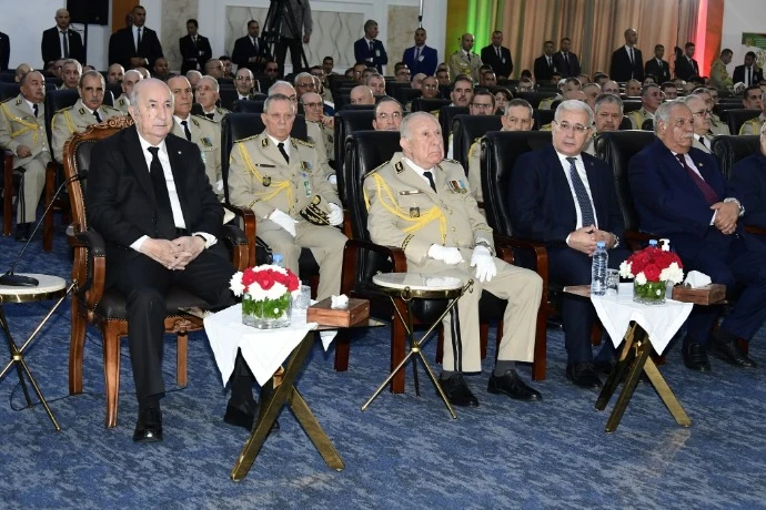 رئيس الجمهورية يترأس مراسم الاحتفال باليوم الوطني للجيش الوطني الشعبي