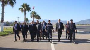 حادث تحطم طائرة الاستطلاع للحماية المدنية .. وفد وزاري يحل بولاية جيجل