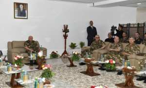 Inauguration du Centre de repos familial de l'Armée nationale populaire à  Zemmouri