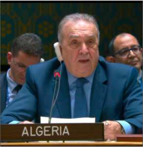 L'Algérie s'oppose fermement au projet sioniste