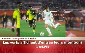 Planète (Ouganda/Afrique)  - CHAN 2025/Football - (Groupe C - 1re journée): L'Algérie surclasse l'Ouganda et affiche ses prétentions