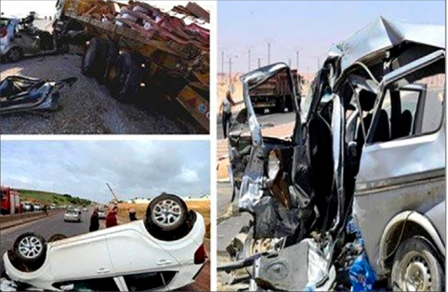 34 morts et 1.884 blessés en une semaine