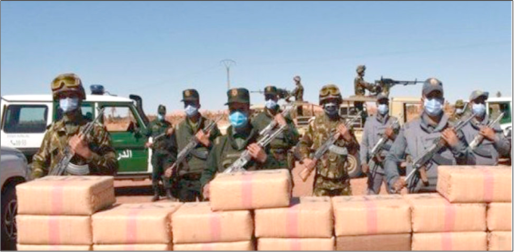 500 kg de kif traité saisis  en une semaine