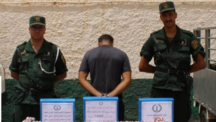 إحباط محاولات إدخال أزيد من 4 قناطير من الكيف عبر المغرب