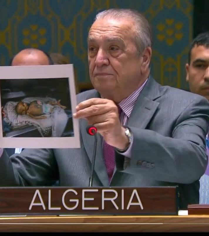 الجزائر تُطالب بـ إنقاذ الأرواح  في غزّة