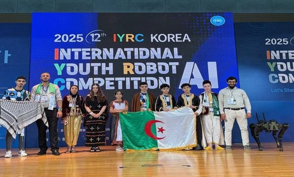 L'Algérie remporte trois médailles à la compétition internationale de la jeunesse en robotique et intelligence artificielle