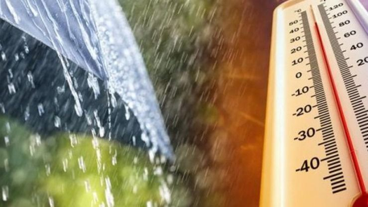 أمطار رعدية وموجة حر عبر 10 ولايات