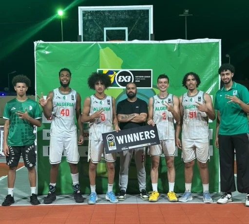 كرة السلة 3 ضد 3 لفئة أقل من 23 سنة ...  الجزائر تتصدر الترتيب القاري وتحتل المرتبة الخامسة عالميا