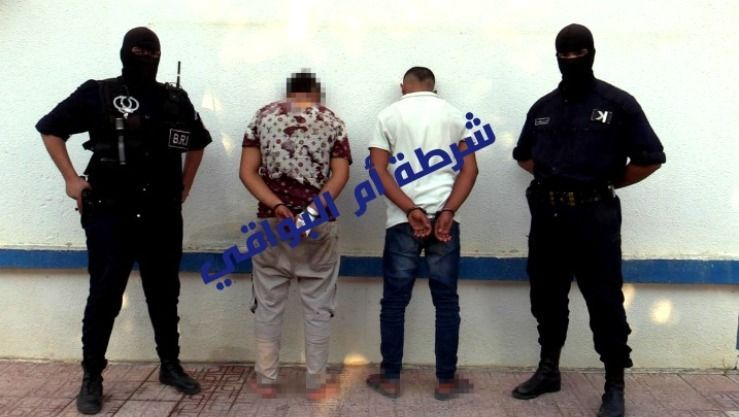 أمن أم البواقي يوقف شخصين مشتبه فيهما في الاعتداء بالعنف على مواطن وسرقة أغراضه