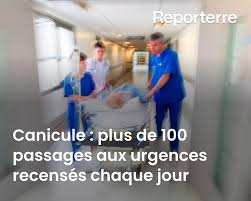 Planète (France/Europe) - Canicule: plus de 100 passages aux urgences recensés chaque jour