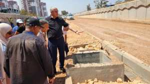 والي وهران يتفقد سير أشغال مشروع إنجاز النفق الأرضي بمحور دوران المشتلة منفذ بئر الجير الطريق الوطني رقم 11