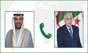 Attaf reçoit un appel téléphonique de son homologue koweïtien