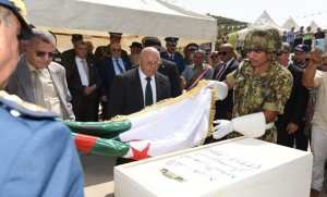 Skikda : Rebiga préside une cérémonie de réinhumation des ossements de 9 martyrs