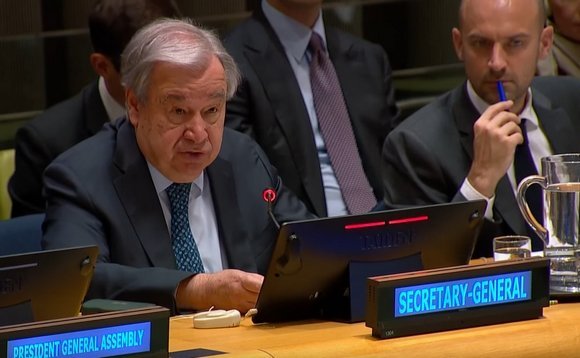 غوتيريش يدعو الكيان الصهيوني الى وقف خطة بناء المستوطنات في الضفة الغربية