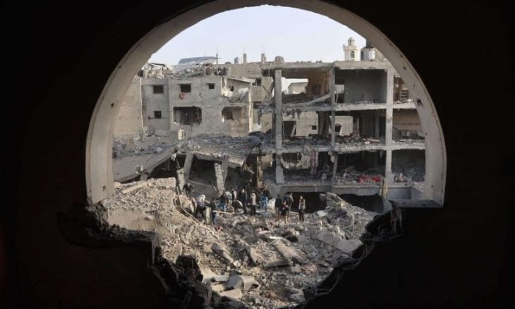 حي الزيتون في غزّة يتحوّل إلى ركام