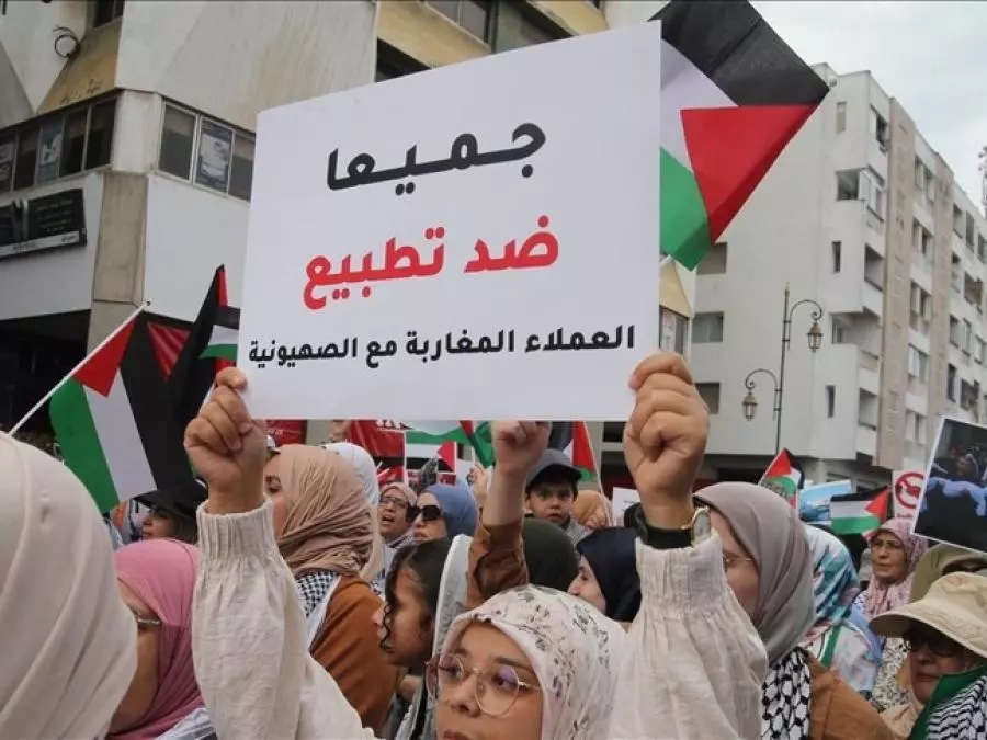 المخزن وخيانة فلسطين