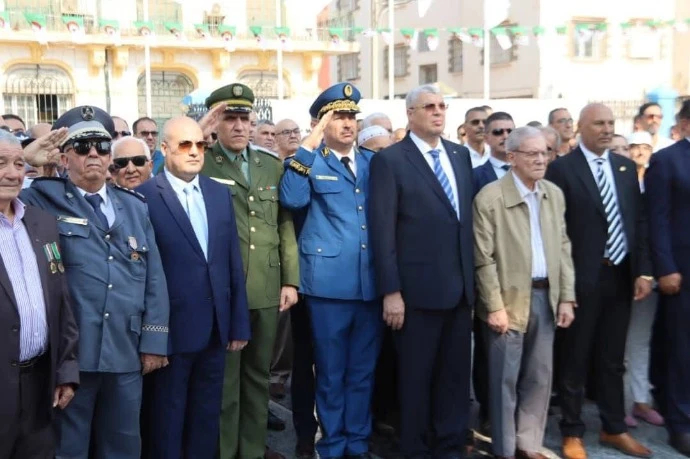 والي وهران سمير شيباني يشرف على احتفالات يوم المجاهد ويدشن مشاريع تنموية هامة