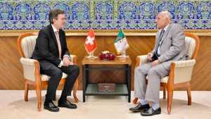 عطاف يستقبل سفير سويسرا