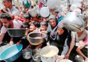 500 000 personnes au bord de la famine