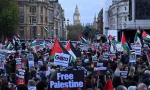 تظاهرات في مدن وعواصم عالمية للمطالبة بوقف العدوان الصهيوني على قطاع غزة