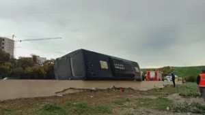 غليزان: مصرع ثلاثيني في حادث انقلاب سيارة بالمطمر