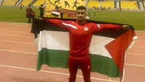 استشهاد العداء الفلسطيني علام العمور برصاص الجيش الإسرائيلي في خان يونس