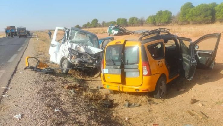 حادث مرور مأساوي بولاية سعيدة يخلف 4 قتلى و5 جرحى