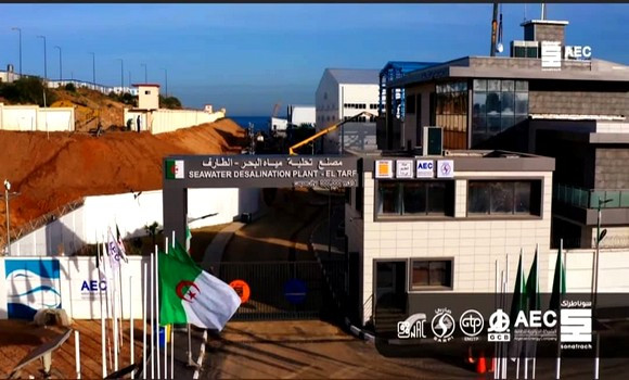 Dessalement de l'eau de mer: la grande station de Koudiet Eddraouch à El Tarf entre en production à pleine capacité